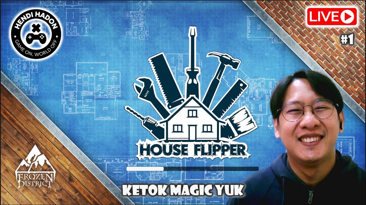 TUNJUKAN KEMAMPUAN KETOK MAGICMU.. HOUSE FLIPPER #1