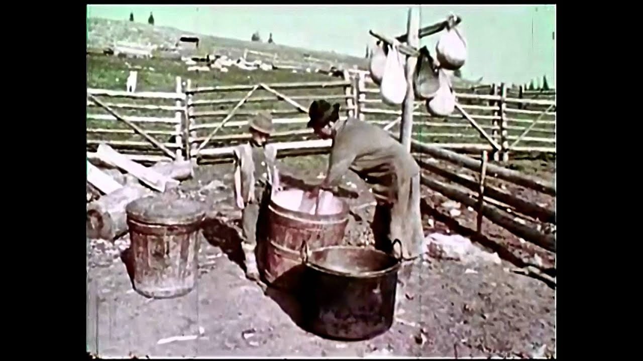 Cum trăiau rom&acirc;nii din Maramures &icirc;n anii '60 - ( documentar didactic de arhiva )