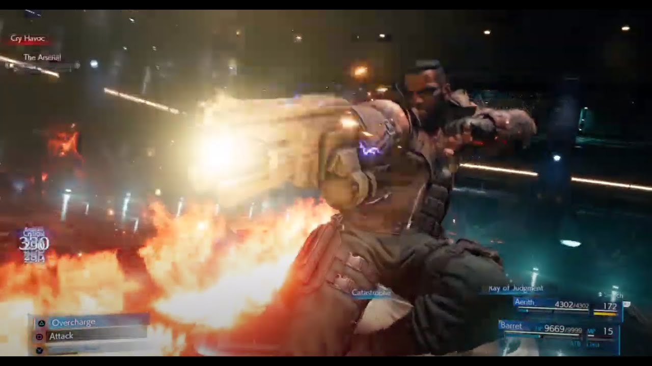 FINAL FANTASY VII REMAKE: The Arsenal Boss Fight