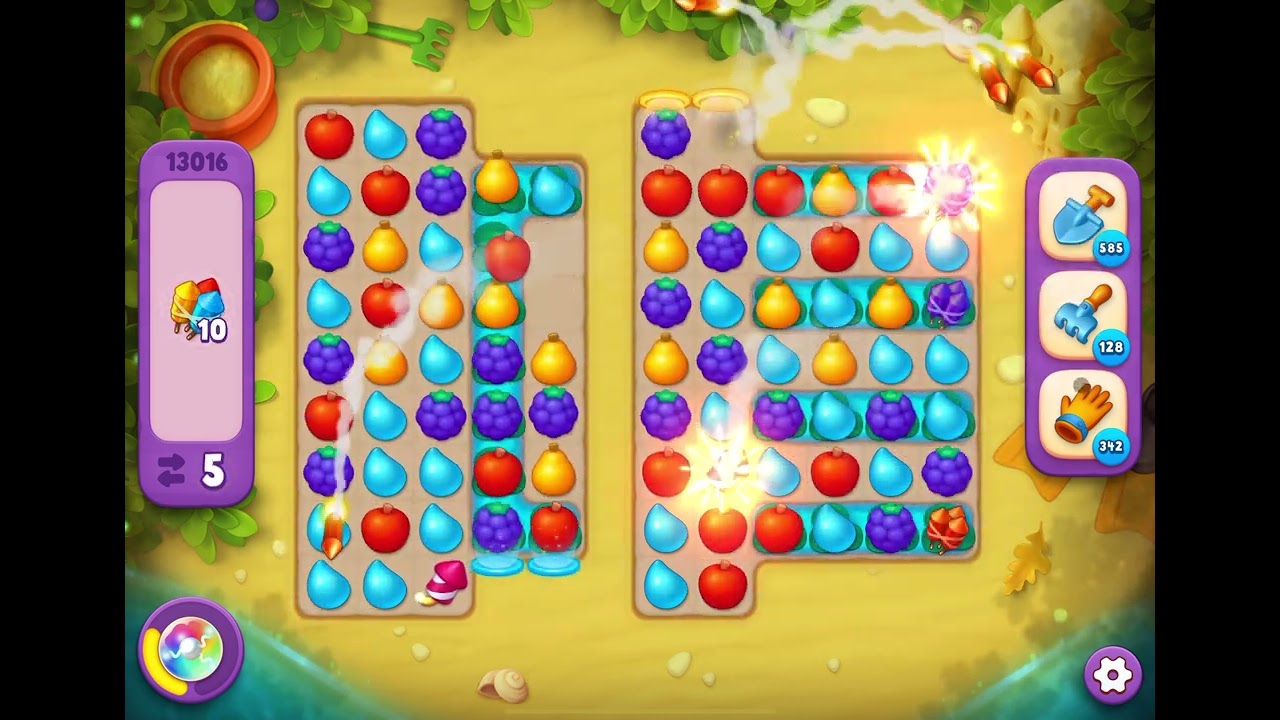 GardenScapes Level 13016 no boosters