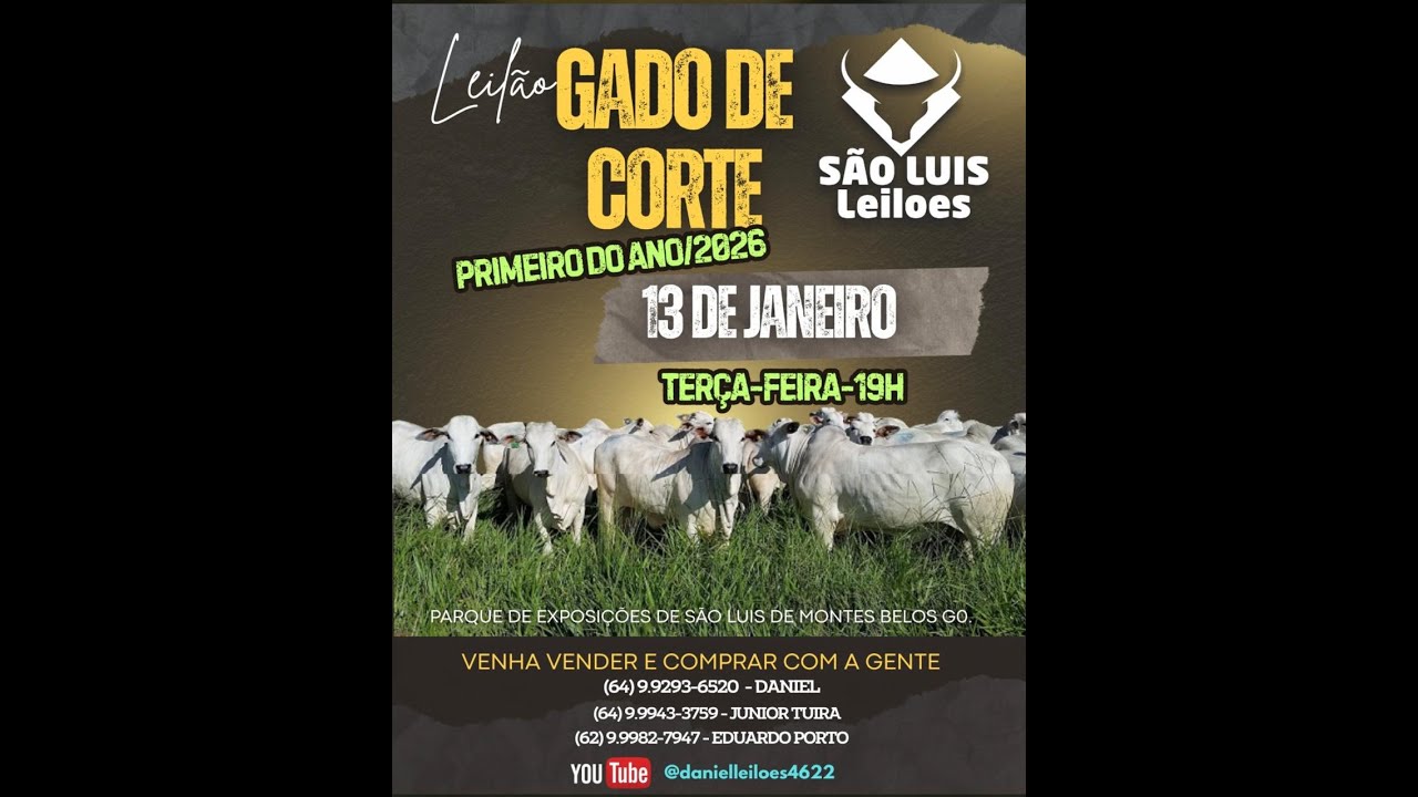 São Luis de Montes belos  - GO   13/01/2026