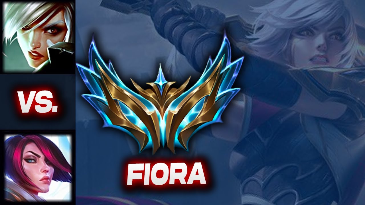 Riven vs Fiora MATCHUP (Got Challenger AGAIN!) - Adrian Riven