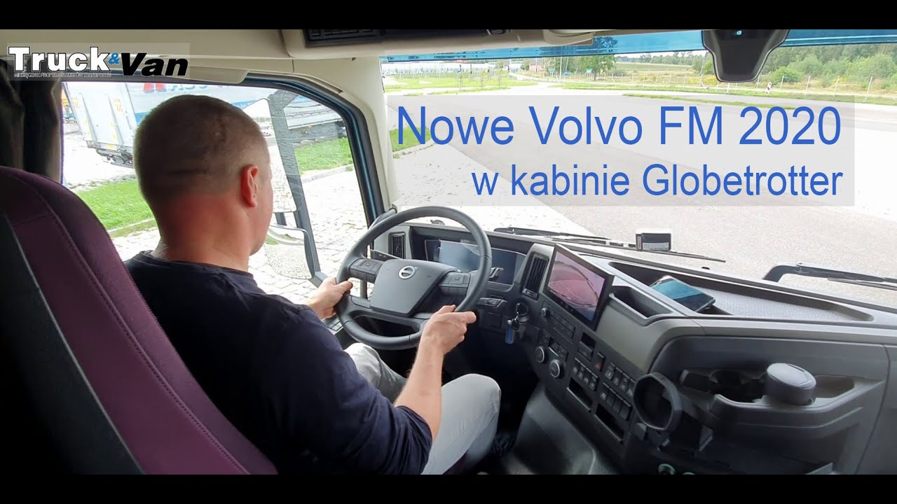 Nowe Volvo FM - wnętrze kabiny Globetrotter, prawie jak w FH. D11 380 KM I-Shift VDS New Volvo FM
