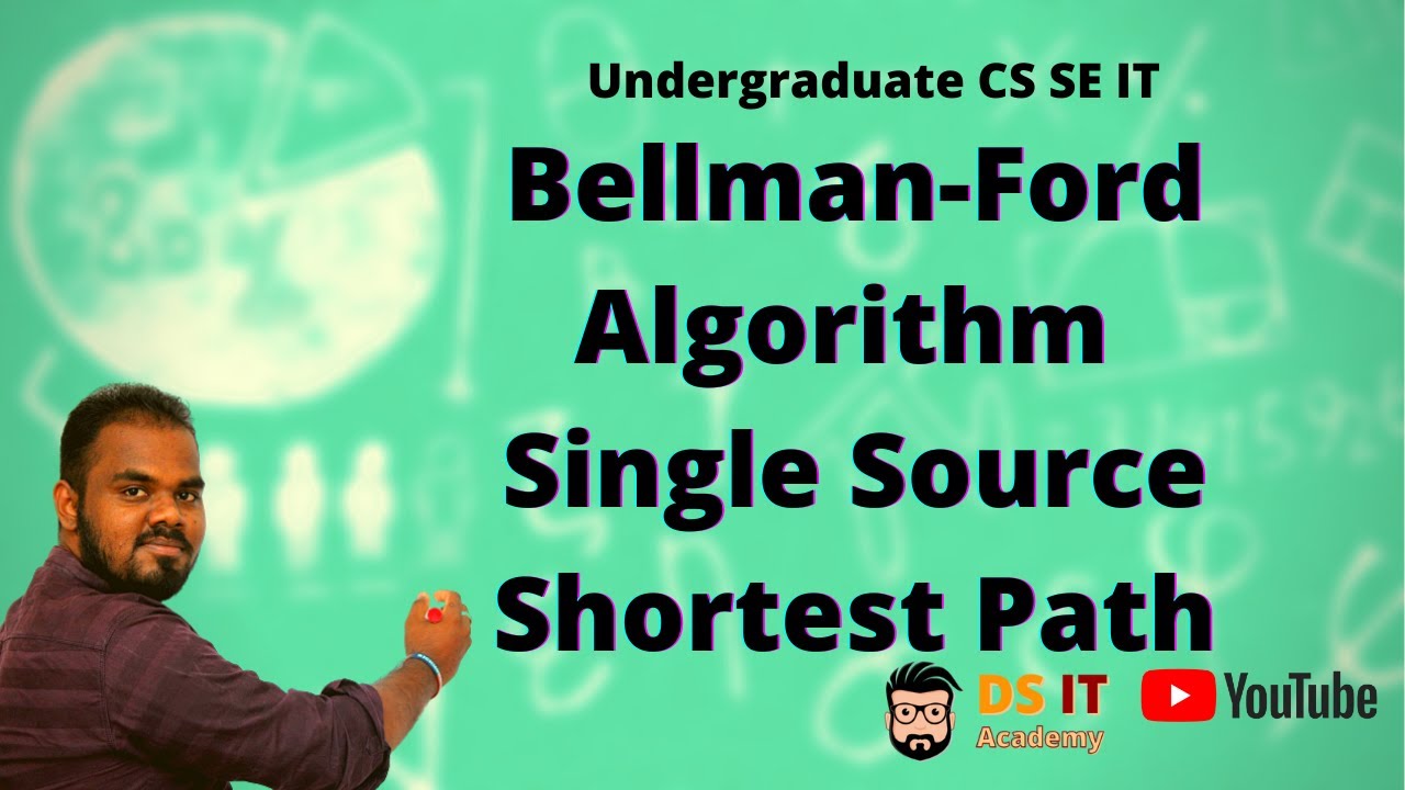Bellman-Ford Algorithm  Single Source Shortest Path Dynamic Programming in Sinhala || UG CS SE IT