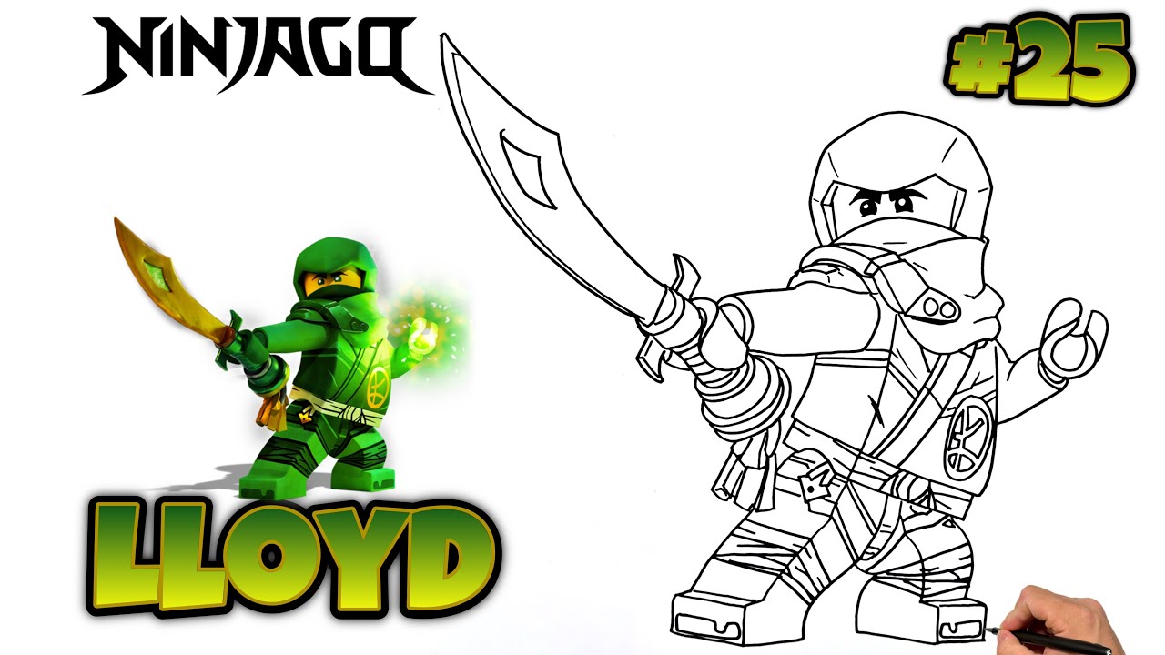 How To Draw LLOYD | Ninjago | 100 DRAWING SERIES #drawing #lloydgarmadon #lloyd #ninjago