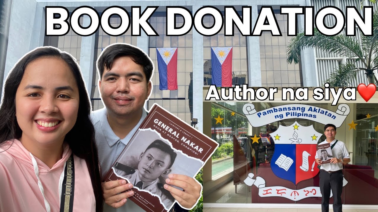 ISA SA MGA PANGARAP NA NATUPAD❤️| AUTHOR NA SI LUGS📚| BOOK DONATION|vlog#793