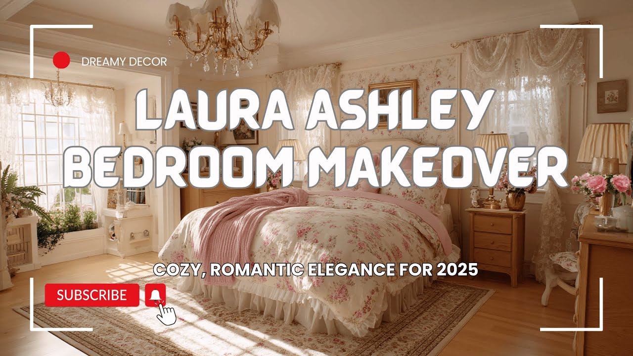 Laura Ashley Bedroom Makeover 2025: Timeless English Elegance, Cozy Cottage Charm & Romantic Style