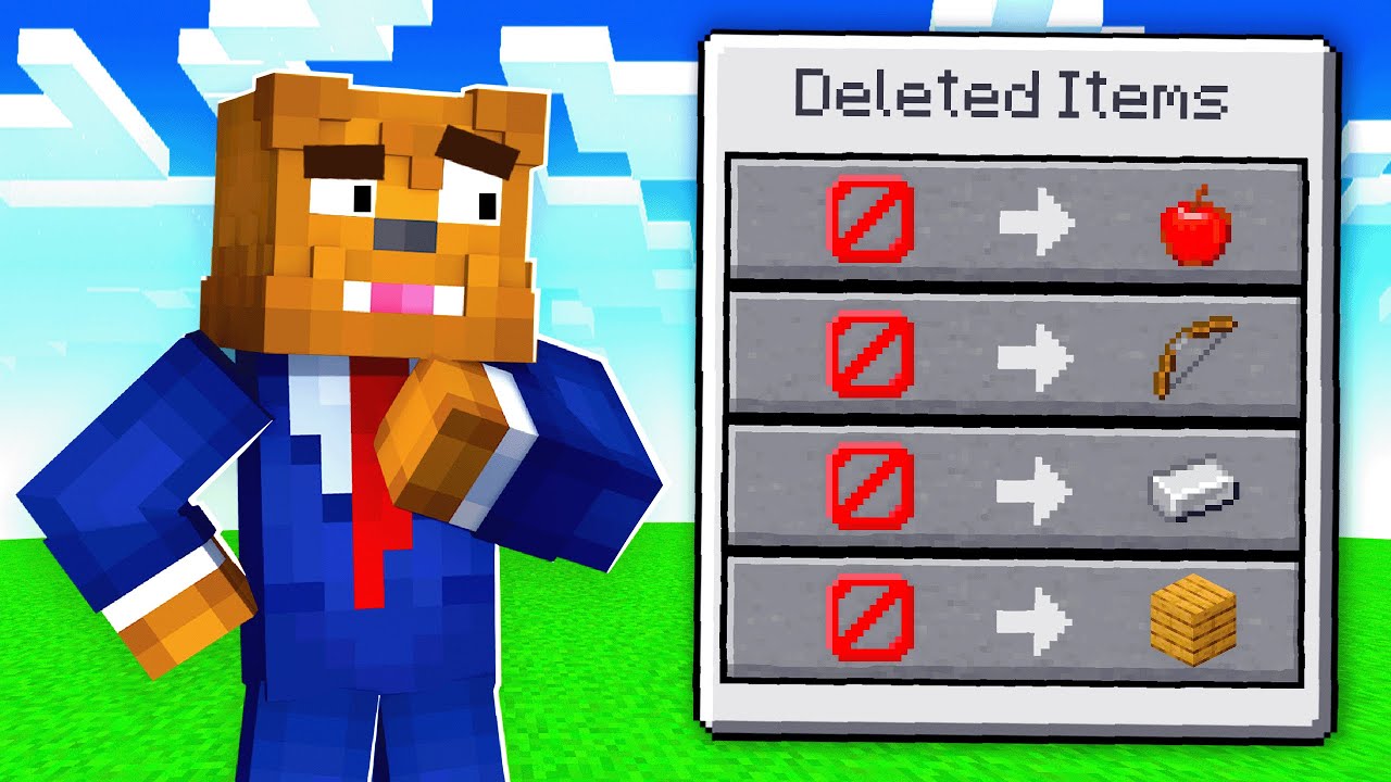 Minecraft But You Can Delete EVERYTHING
