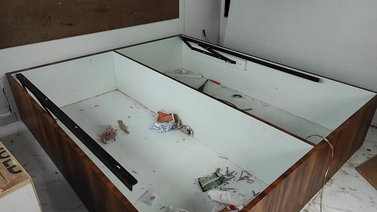 How to fitting hydraulic bed and 6×6.5 fit and 150 KG हाइड्रोलिक बेड फिटिंग कितनी दूर पर कैसे लगाए