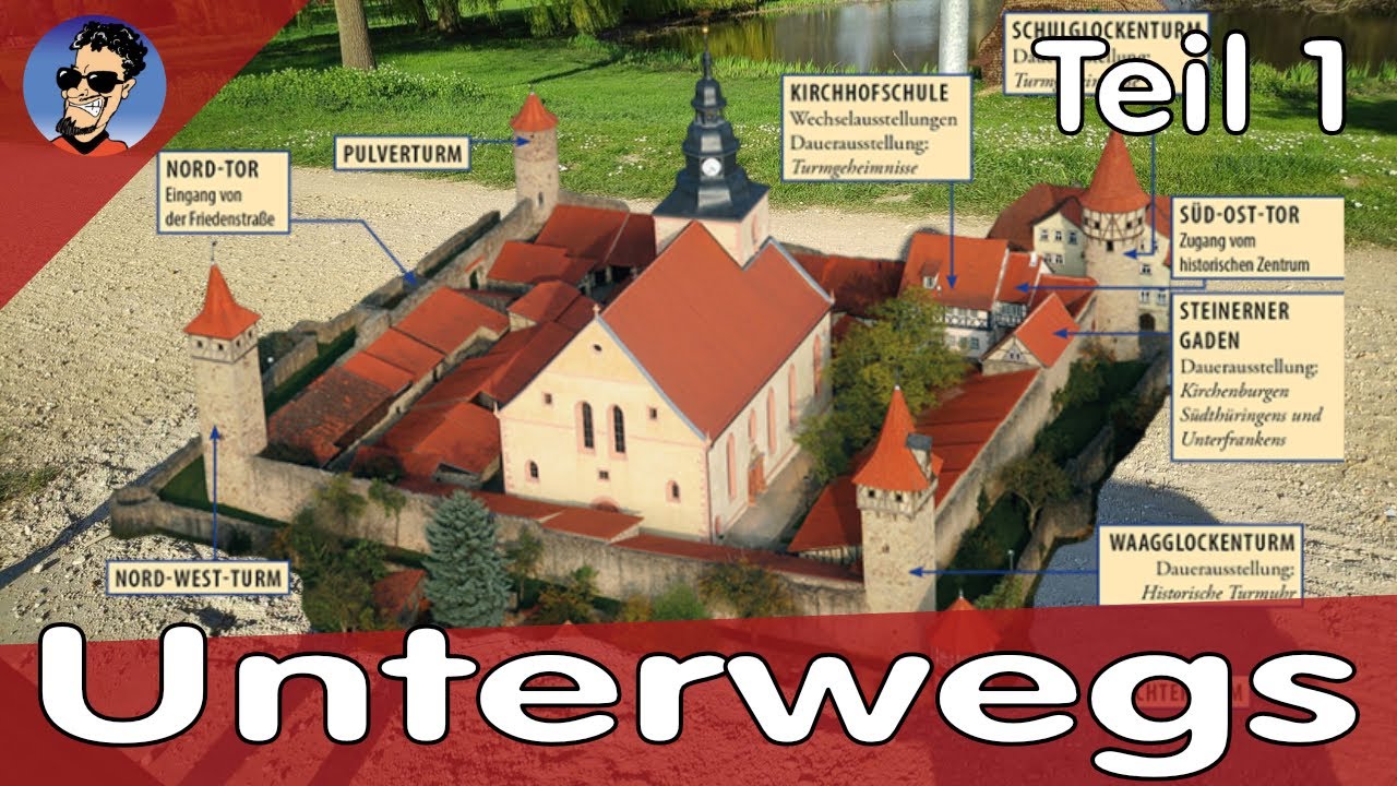 Rhön 2021 - Kirchenburg Ostheim - Teil 1-2
