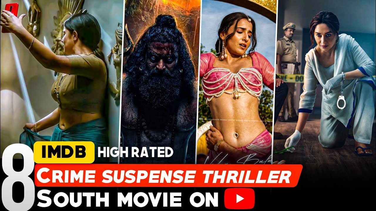 top 8 new south best suspense movies in hindi on YouTube| 2026 New South Indian movies 