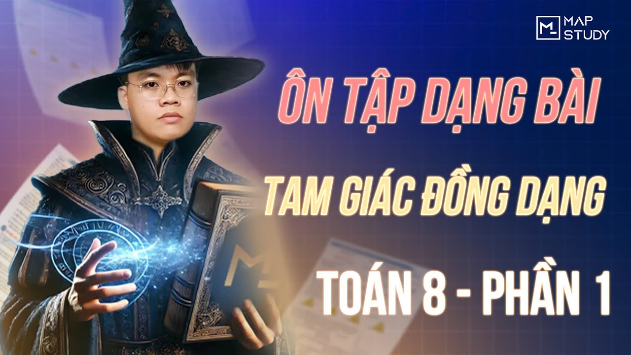 Toán 8 | Ôn Tập Bài Toán Hai Tam Giác Đồng Dạng - Phần 1