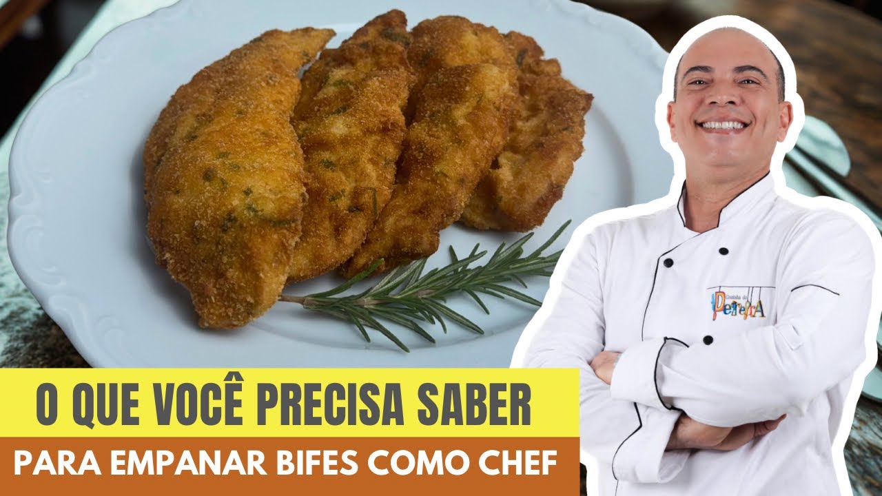 Como fazer filé de peito de frango à milanesa crocante | passo a passo de empanado fácil e delicioso