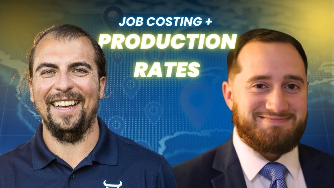 Stop Losing Money on “Good” Jobs: Job Costing + Production Rates (Real Examples)