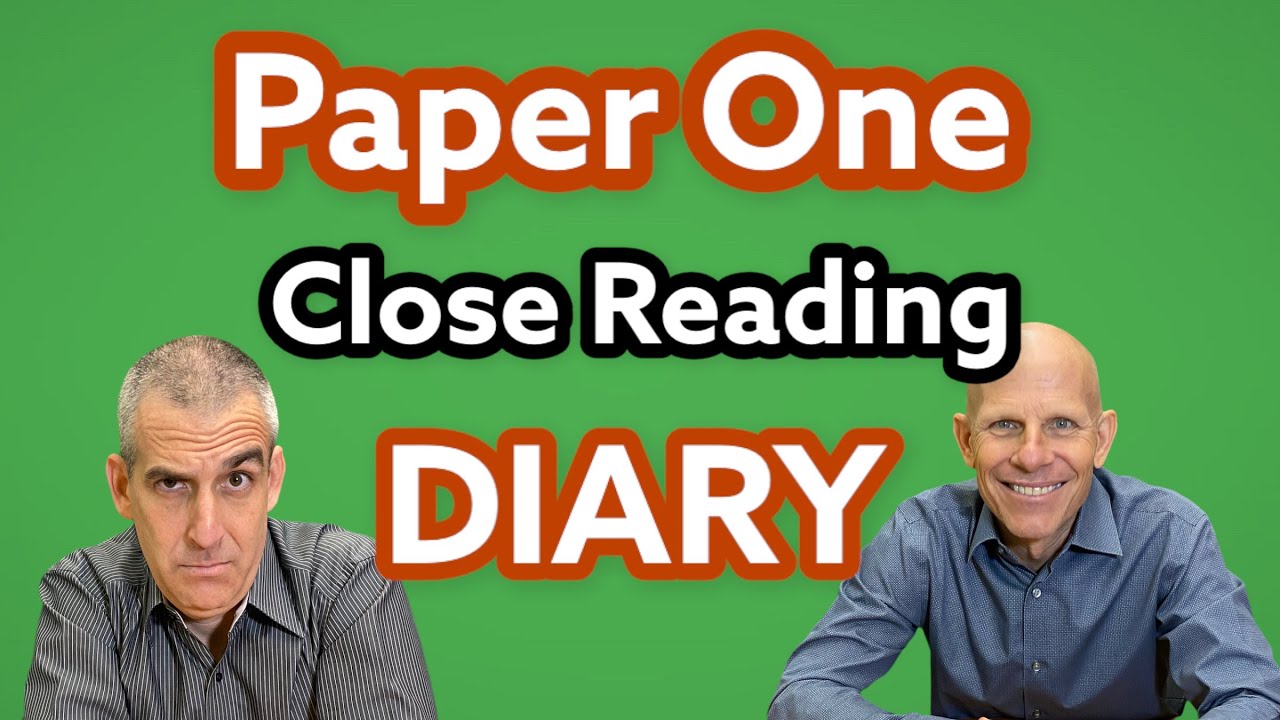 IB English - Paper One Exam - 