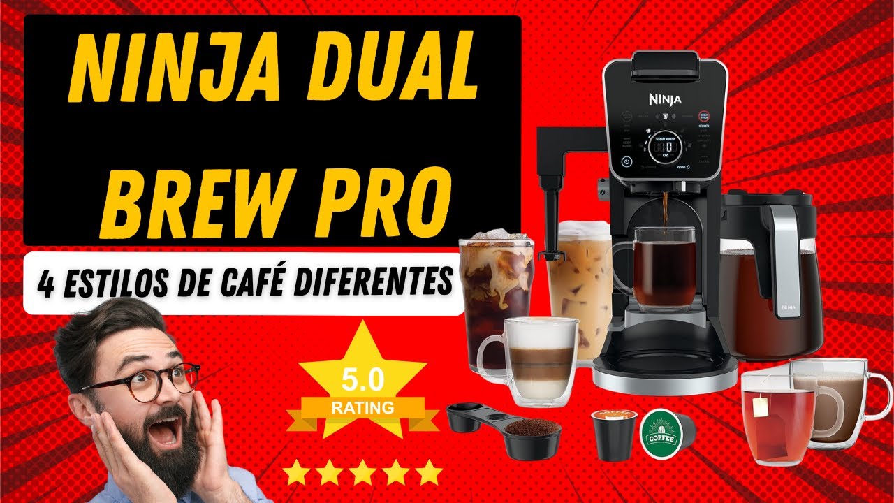 ✅☕Cafetera NINJA DUAL BREW PRO en español