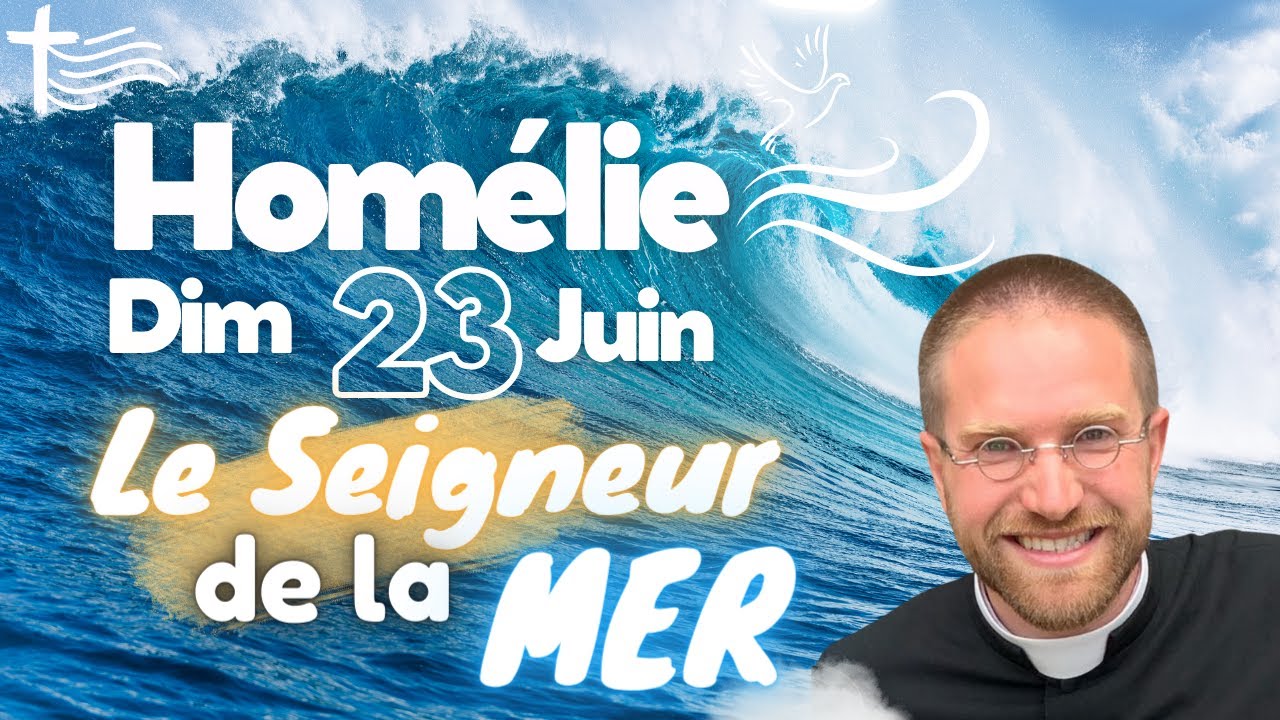 Même dans la tempête, soyez en paix • Dimanche 23 juin | Commentaire de l'Evangile | Homélie