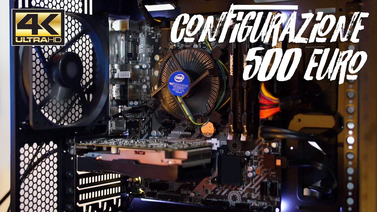 Pc Gaming da 500&euro; + Benchmark