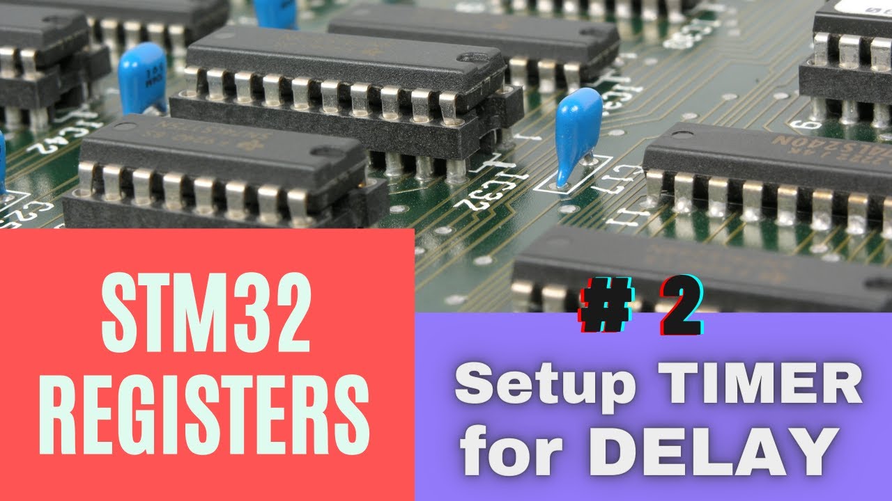 #2. Setup Timer to generate Precise Delay || STM32F4 || LED Blink || NO HAL