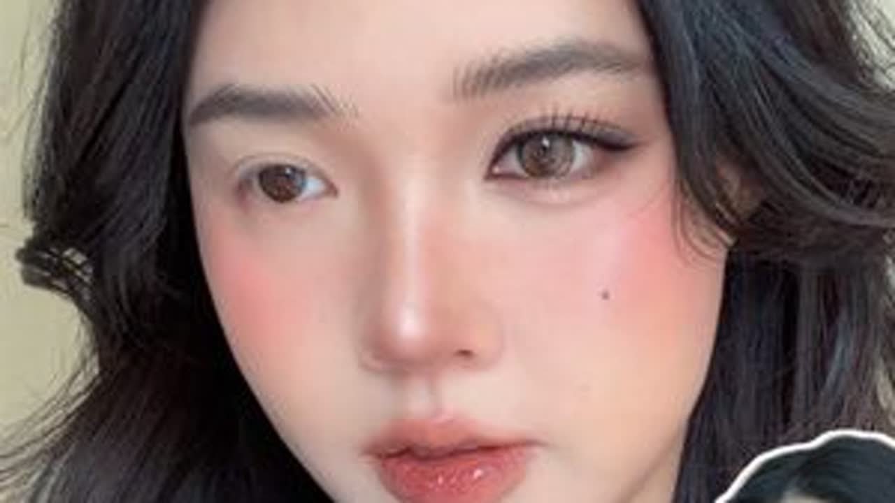 五官扁平的淡颜赶紧试试泰式韩妆#美妆 #化妆分享 #妆容教程 #今日妆容 #泰式韩妆