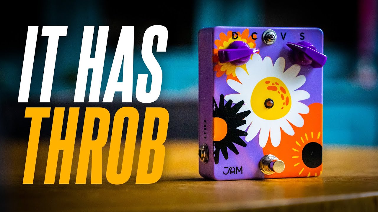 It has the THROB. JAM Pedals Retrovibe!