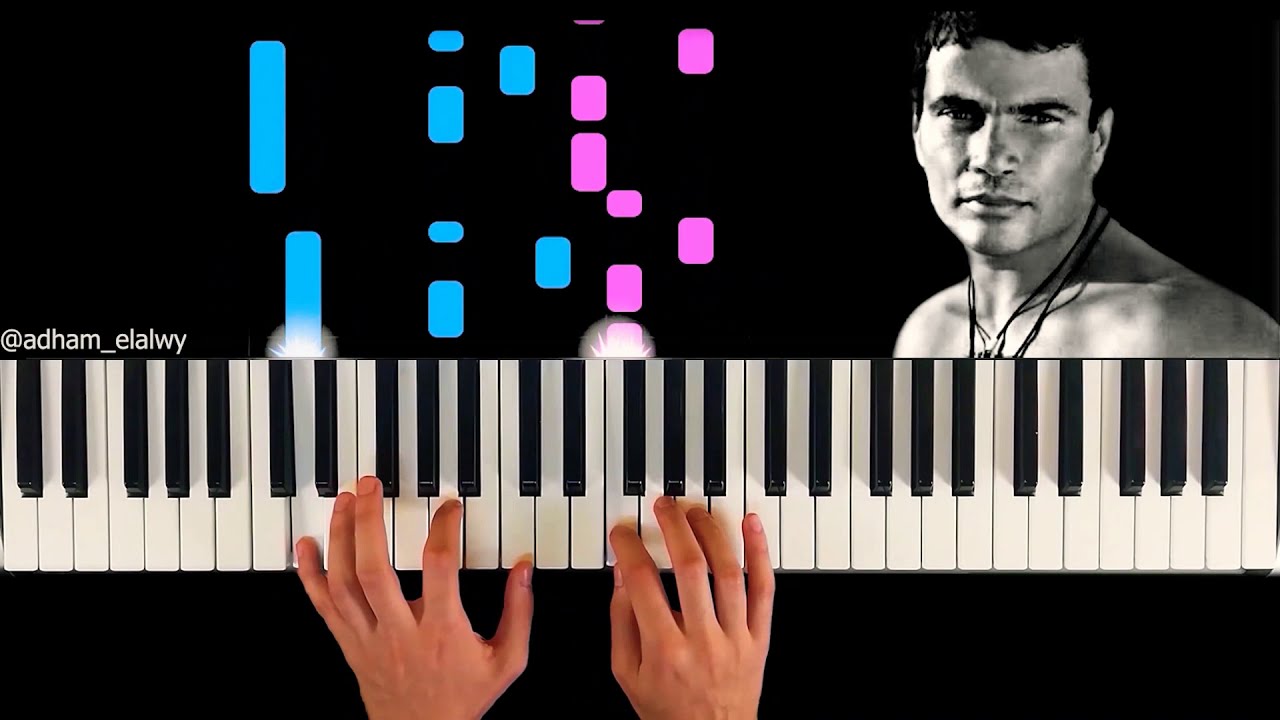 عمرو دياب خليك معايا بيانو - amr diab khalik m3aya (piano cover)