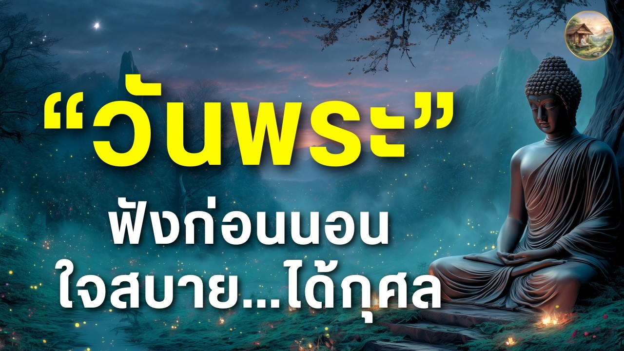 ในคืนวันพระ…ปล่อยวางทุกความกังวล ลองให้ธรรมะดูแลใจ