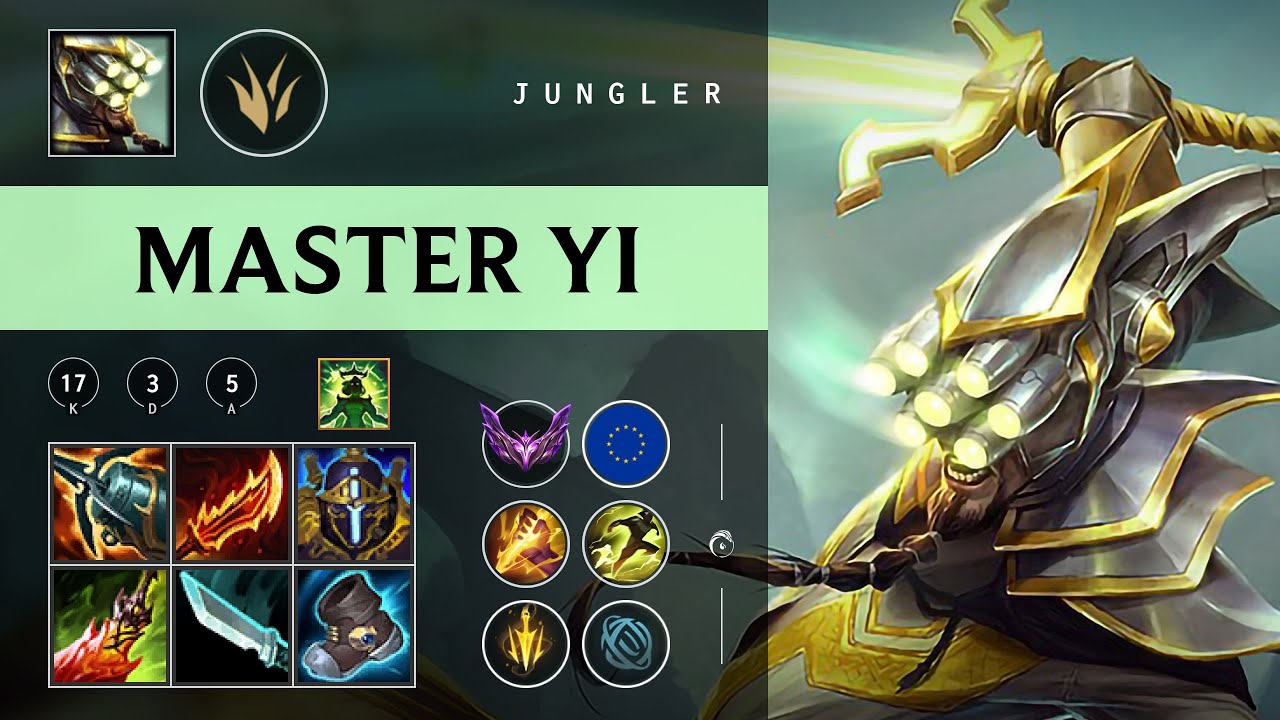 Master Yi Jungle vs Ekko - EUW Master Patch 26.01