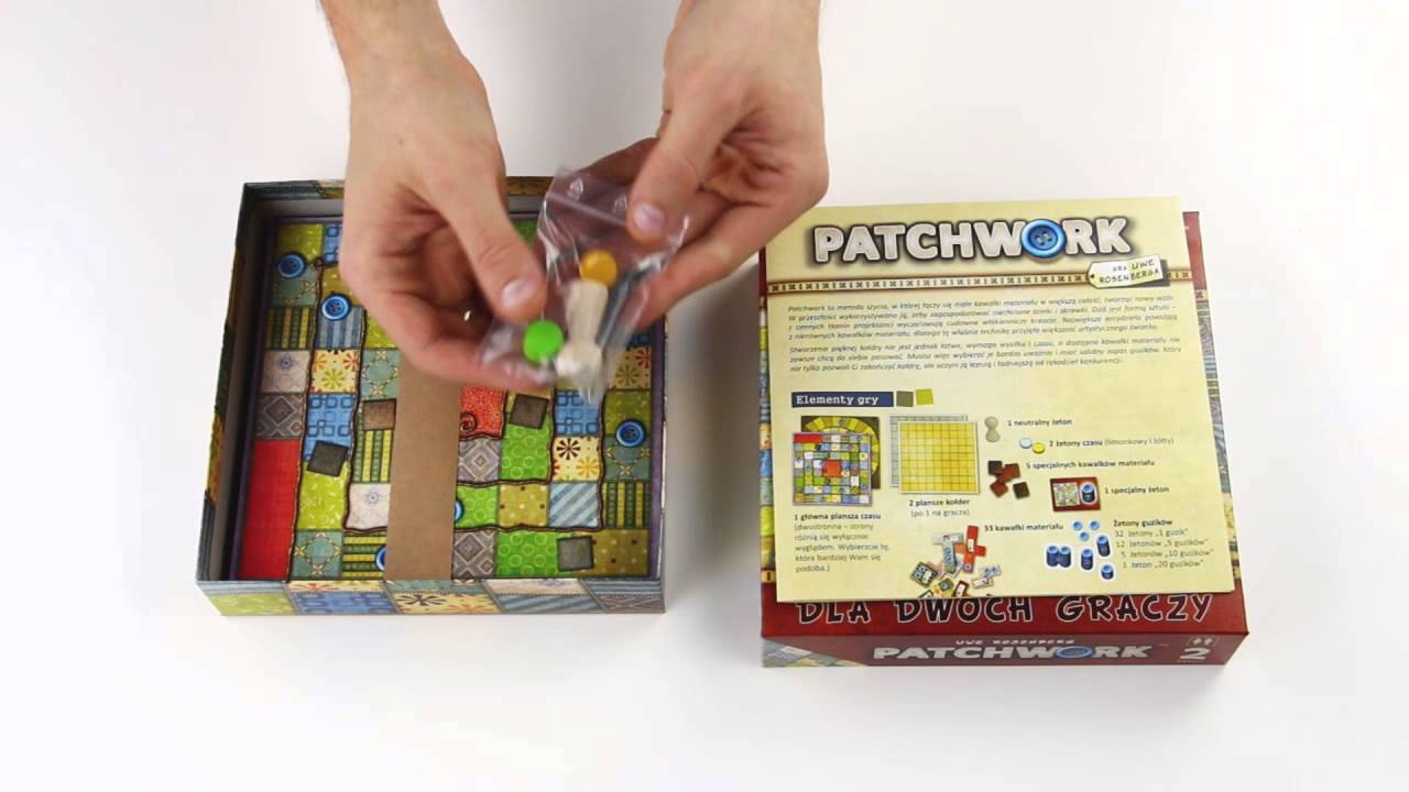 Patchwork - Unboxing | Gry Planszowe u Wookiego