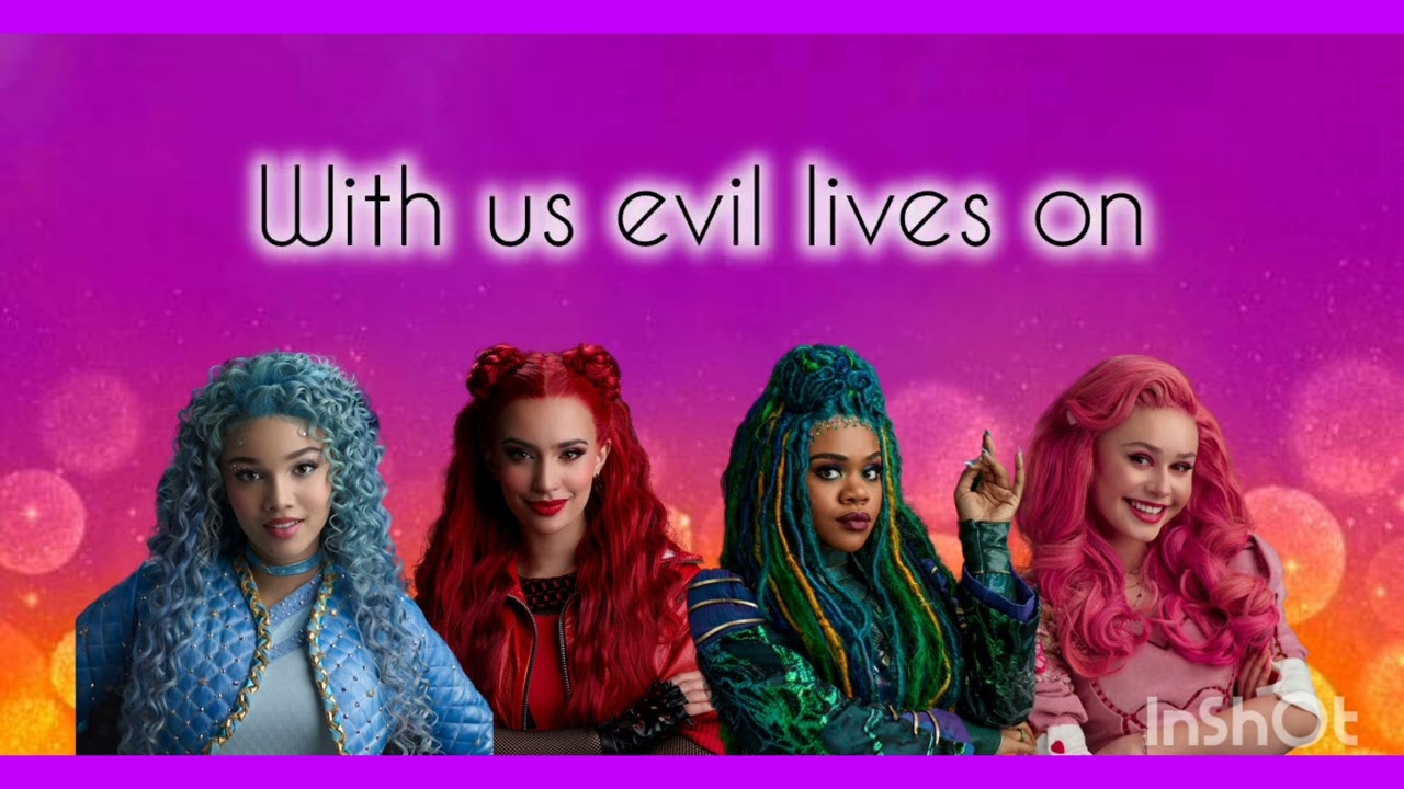 Disney Descendants Wickedly Sweet Lyric Video 🎃 #disneydescendants