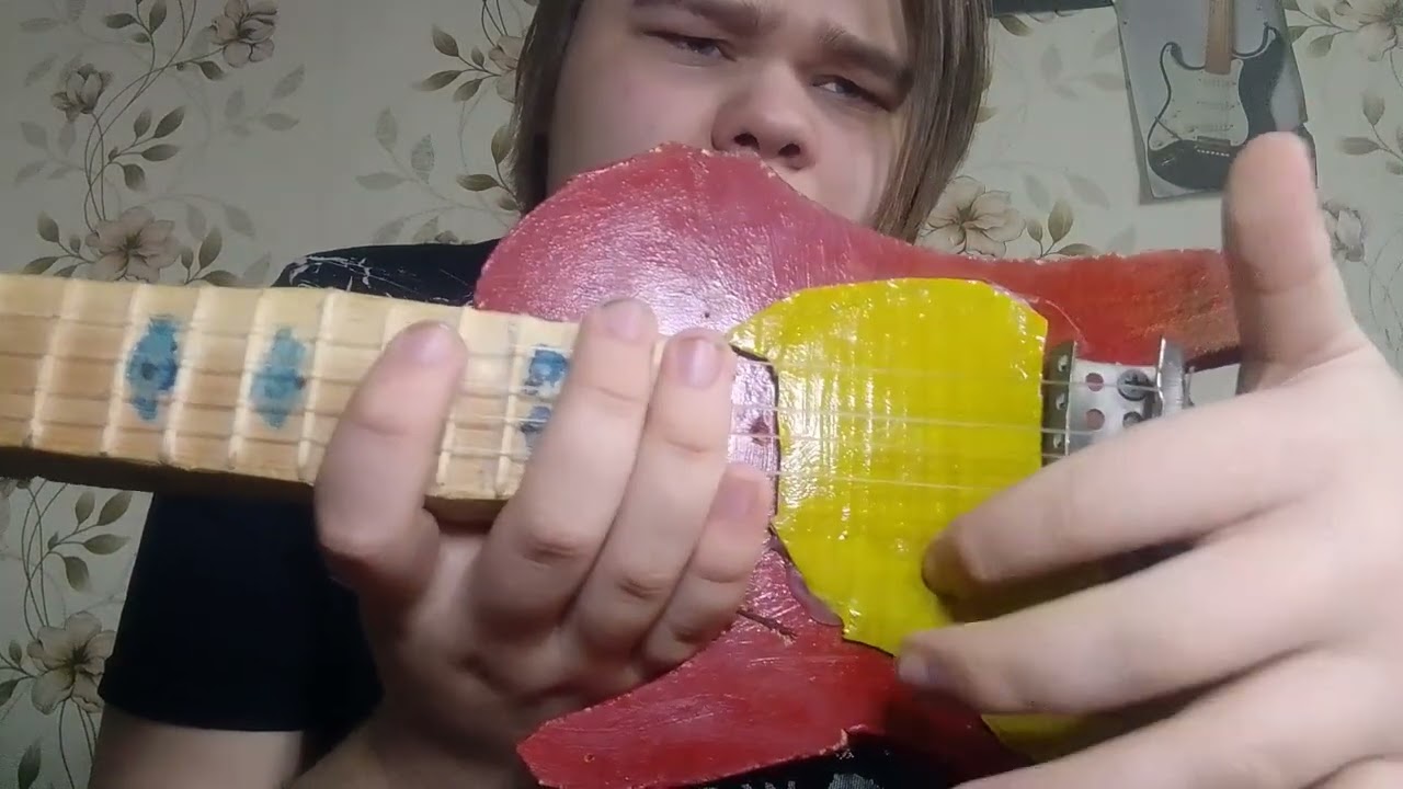 Обзор на самодельное укулеле бас.
