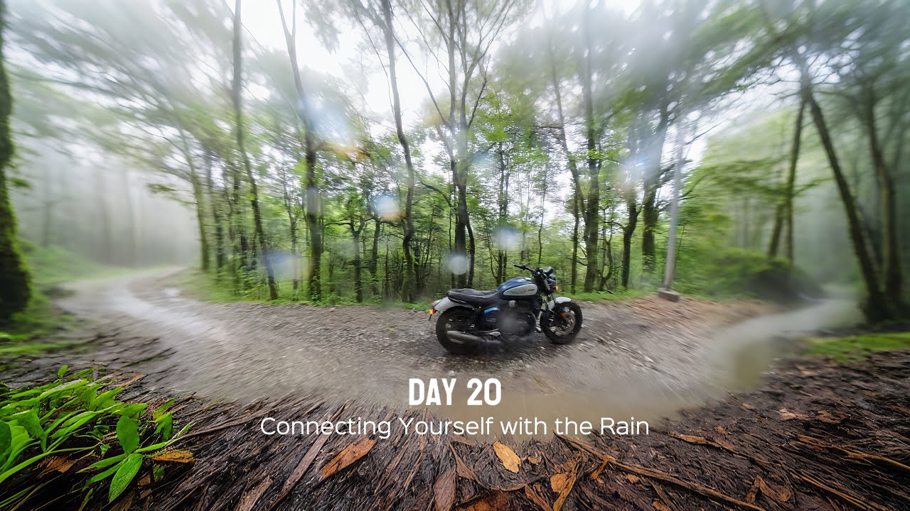 DAY 20 | Conneting yourself with the rain | Jawa 42 FJ