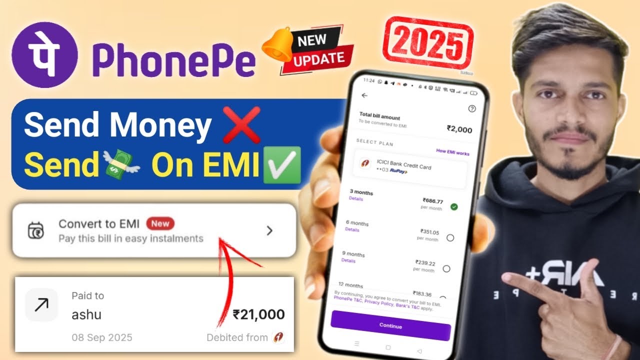 PhonePe Convert to EMI Kya Hai? | Payment Ko EMI Me Kaise Convert Kare | Charges & Full Guide 2025