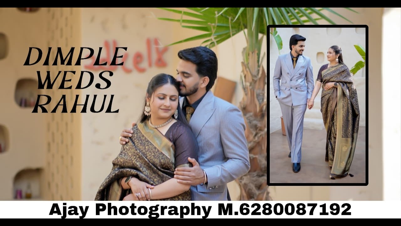 Live Wedding Ceremony Dimple Weds Rahul On. 10/03/2026.Ajay Photograpy Mojowal M. 6280087192..
