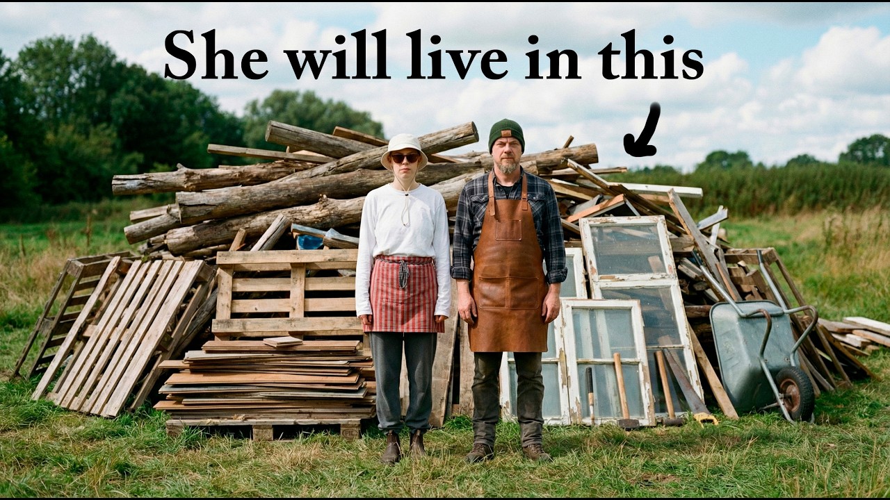 He got the tools. She got the brains. Junk Cabin, here we go!