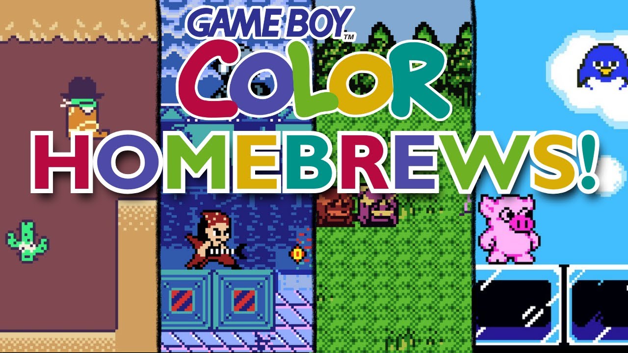 СКОРО выйдут 4 НОВЫЕ самодельные игры для Game Boy Color!