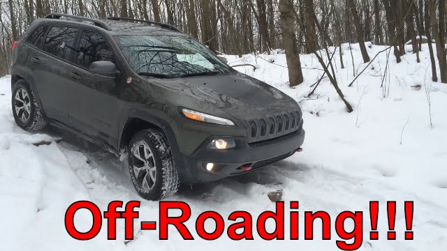 Off-Roading in the Snow!!! - Jeep Cherokee Trailhawk