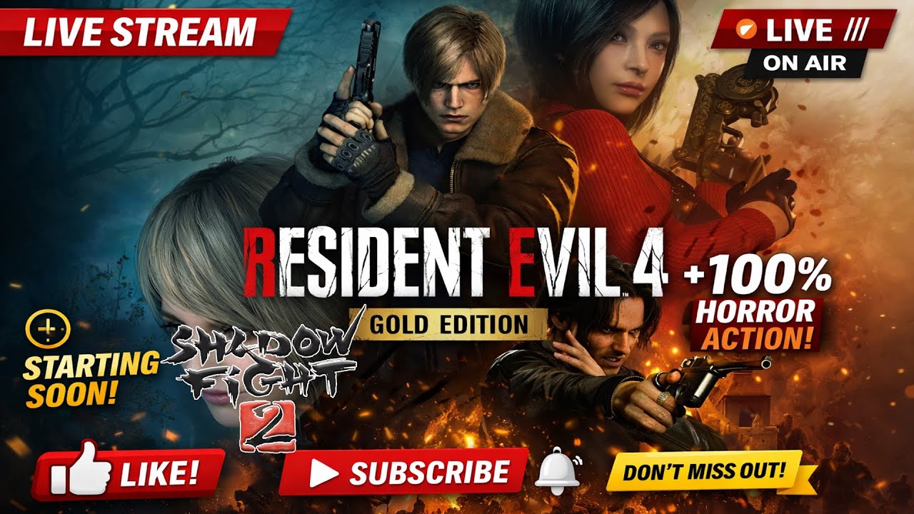🔴 LIVE NOW – Resident Evil 4 Remake Hardcore Mode! #shorts #shortsfeed #shortslive #live