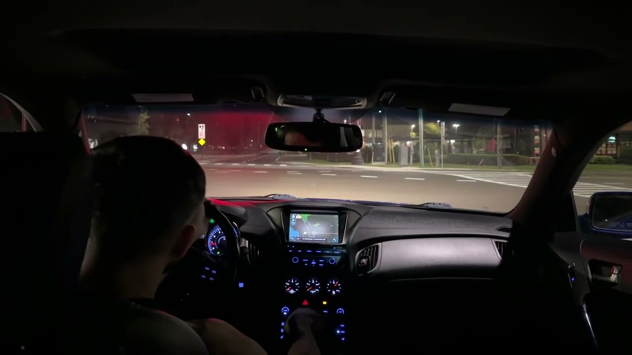 Late Night Drive in My Hyundai Genesis Coupe 