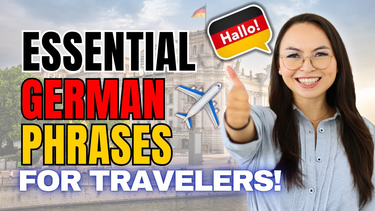 Essential German Travel Phrases You’ll Actually Use 🇩🇪✈️ (Germany, Austria & Switzerland)