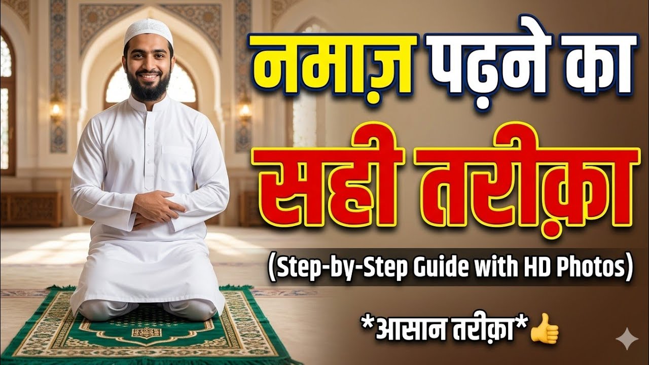 Namaz Padhne Ka Tarika | नमाज़ पढ़ने का तरीक़ा || सबक नं 23 अनवार ए शरिअत 