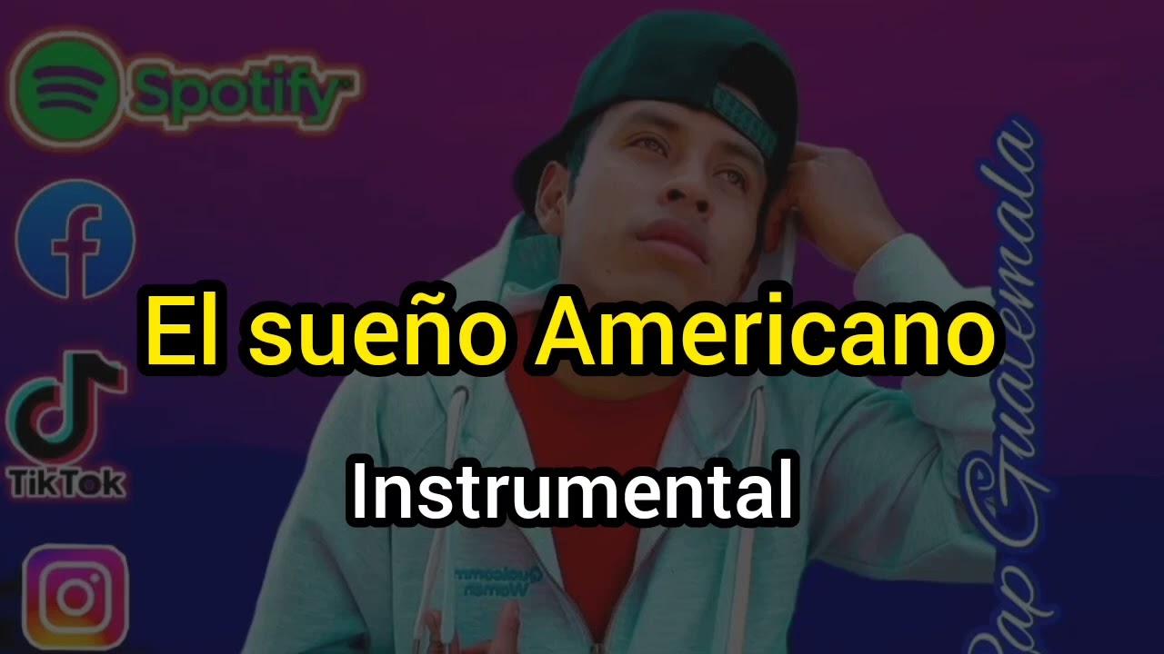 Instrumental de rap triste El Sueño Americano