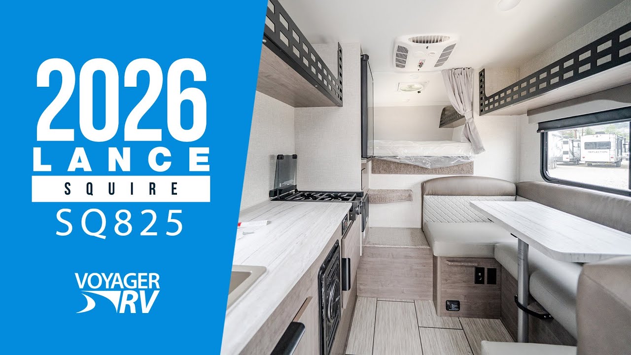 2026 Lance Squire SQ825 | Voyager RV Centre