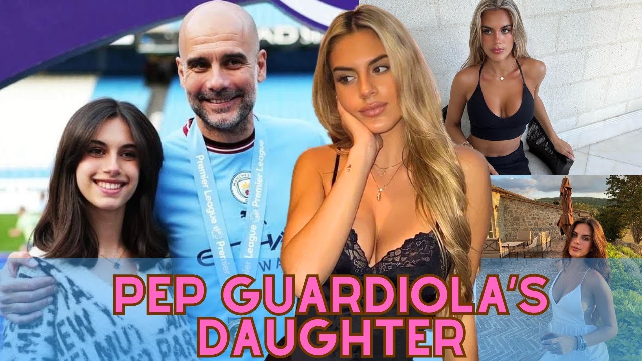 The exceptionally beautiful daughters of coach Pep Guardiola