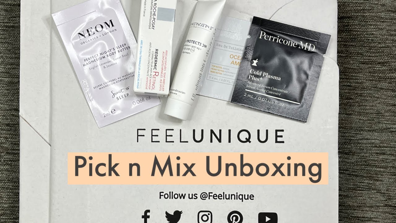 FEEL UNIQUE PICK N MIX | Unboxing // Free Samples