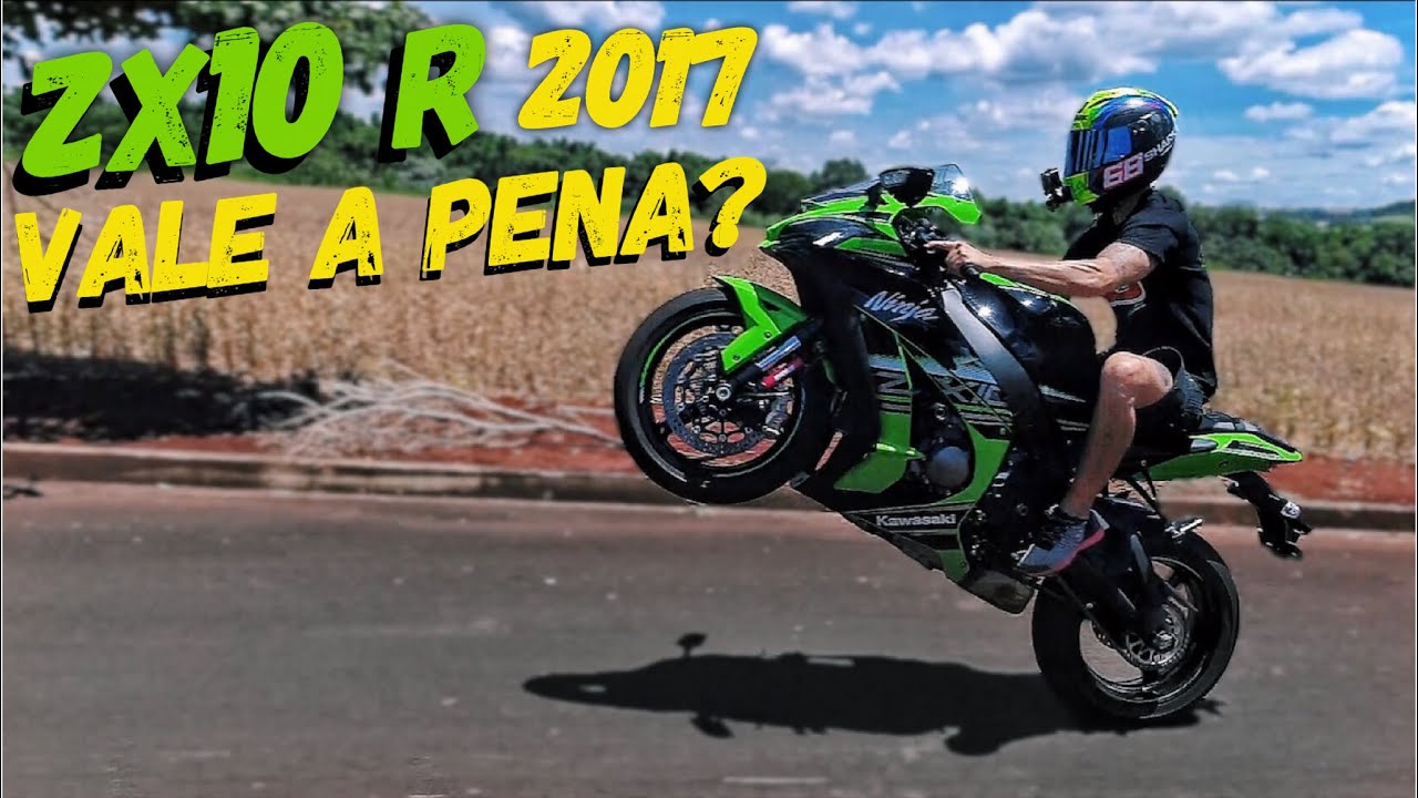 TESTEI A NOVA KAWASAKI ZX10r  «FAUSTINO»