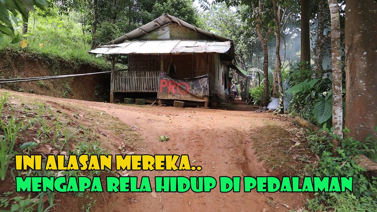 Dengan Sangat Terpaksa Mereka Hidup Di Pedalaman Sukabumi Demi...??? Jauh Terpencil..