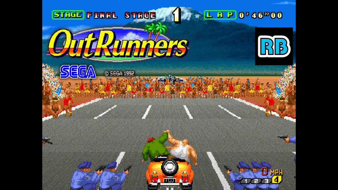 1993 [60fps] Outrunners Quick Reactor Kenya Course ALL