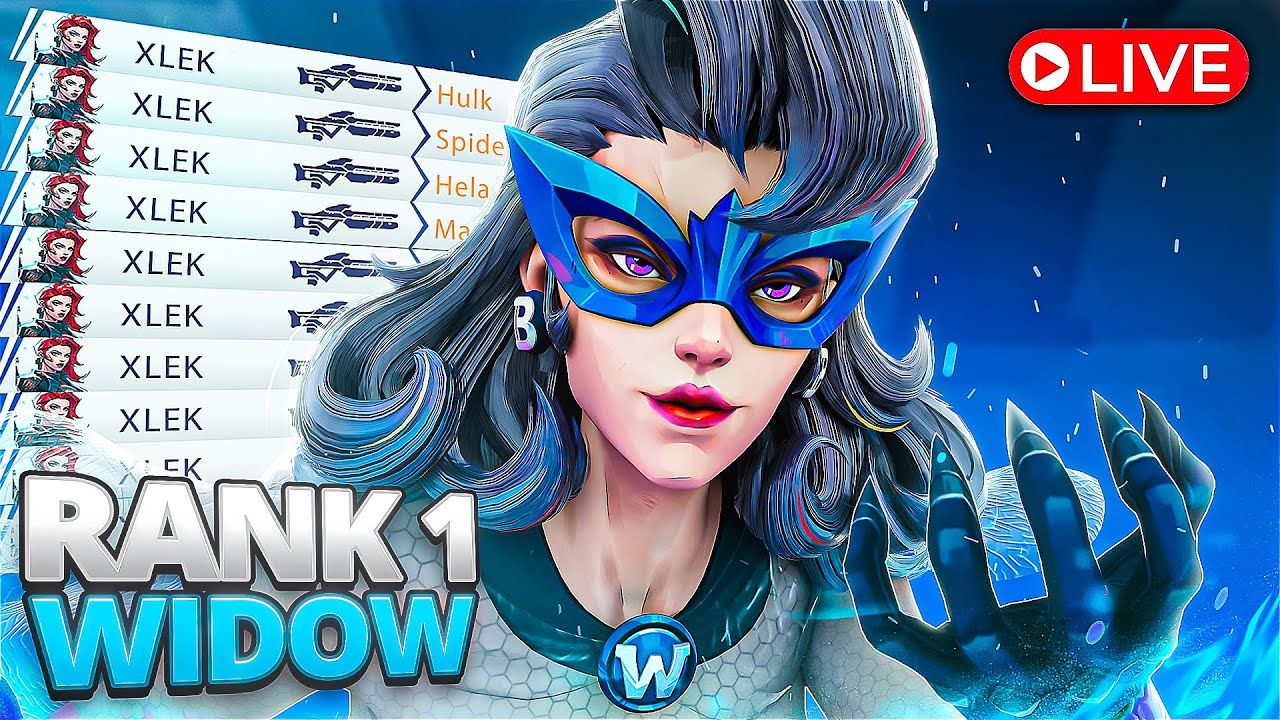 🔴#1 Black Widow RAGEBAITING in Marvel Rivals Season 5 | Gambit