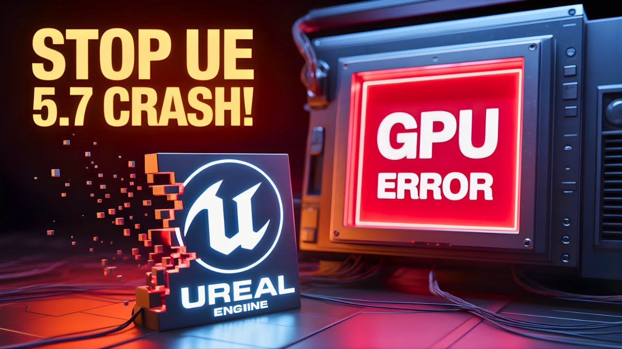 Unreal Engine 5.7 постоянно вылетает? ИСПРАВЛЕНО! | Сбои GPU, нехватка памяти, сбои редактора в U...